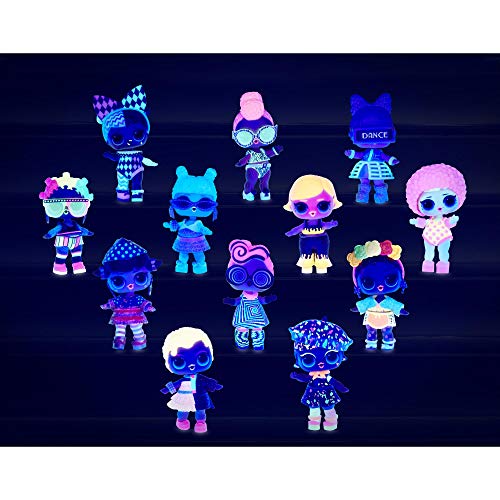 Mini poupées LOL paillettées "Lights glitter" scintillantes dans le noir