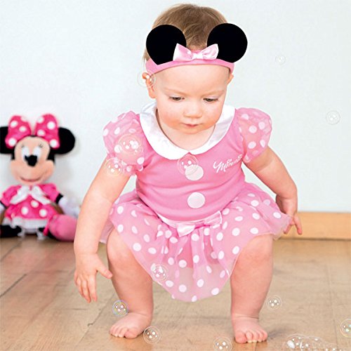 Robe Minnie bébé tutu rose