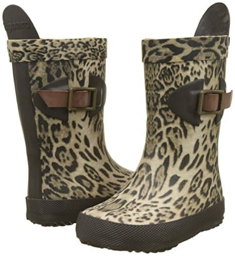 Bottes de pluie imprimé léopard pour fille Bisgaard