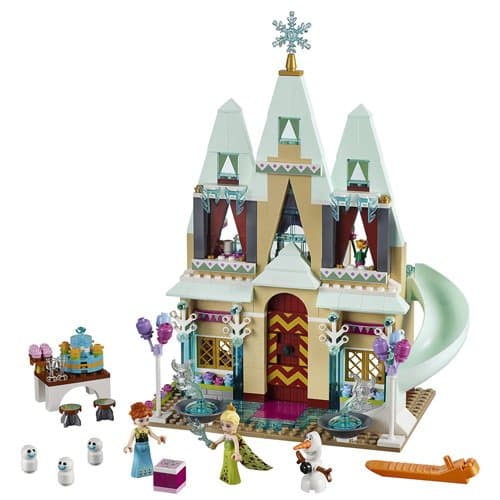 Le château d'Arendelle, Elsa et Anna de Frozen 2 dés 5 ans de Lego Princess Disney