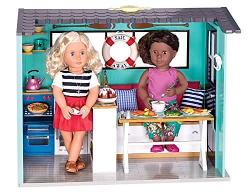 Maison de plage pour grande poupée Our Generation