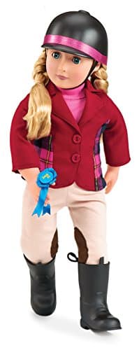 Poupée Maxi Our Generation cavalière Blonde