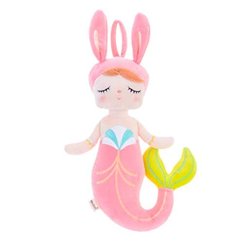 Poupée sirène rose, le doudou girly pour bébé