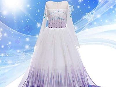 Robe de princesse style Elsa