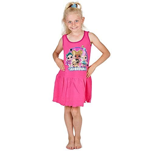 Robe LOL doll été fushia