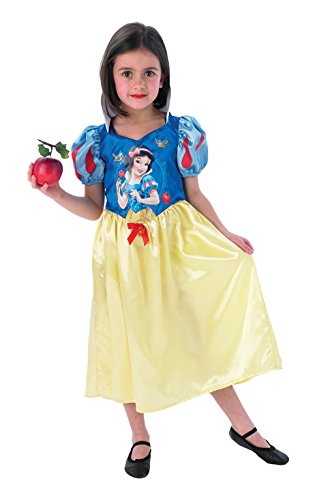 Robe Blanche-Neige pour fille officielle de  Disney, avec dessin de Blanche Neige