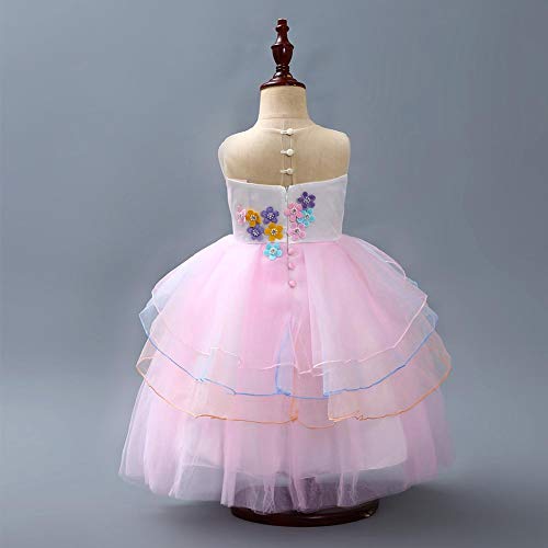 Robe bouffante voilage licorne