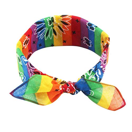 Bandanas arc-en-ciel