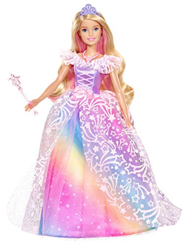 Barbie Dreamtopia avec robe de princesse Arc en ciel
