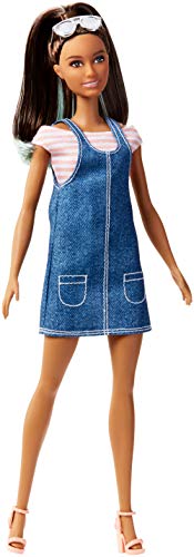 Barbie Fashionista en robe salopette