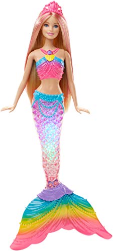 Barbie sirène Dreamtopia avec couleurs et lumières