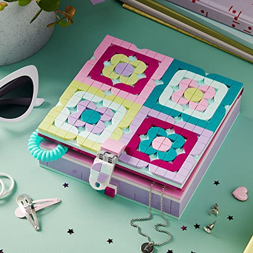 Boite de bijoux Lego avec déco personnalisable, parfait kit créatif pour fille 