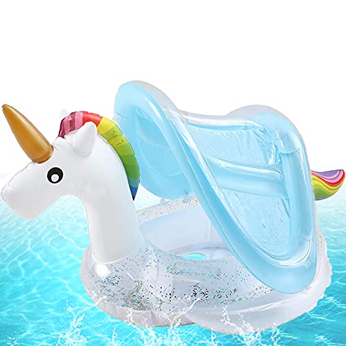 Bouée licorne gonflable pour bébé