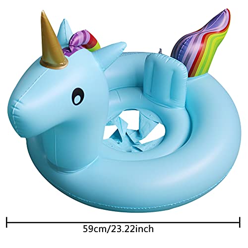 Bouée licorne siège de piscine pour enfant