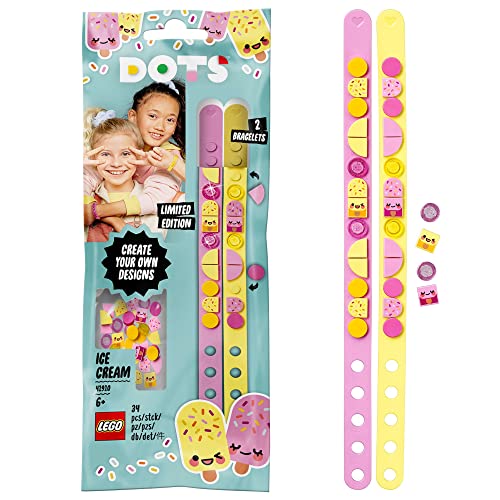 bracelets Dots Lego crème glacée