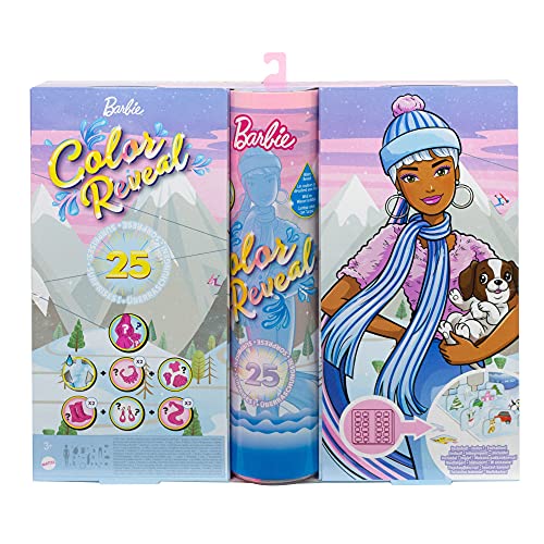 Calendrier de l'avent jouet Barbie Color Reveal