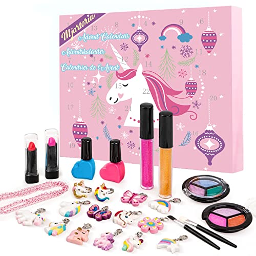 Calendrier de l'avent maquillage Licorne Mjartoria 2021