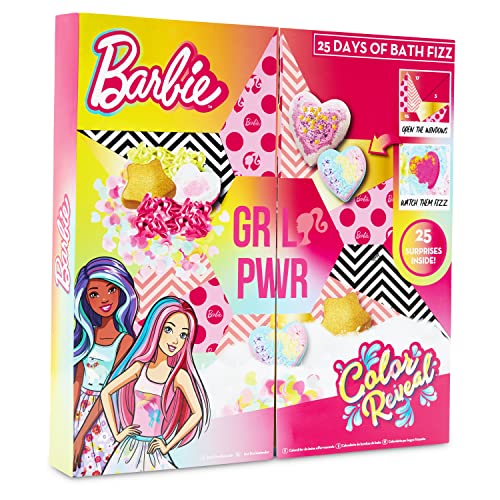 Calendrier de l'avent boules de bain Barbie officiel 2021