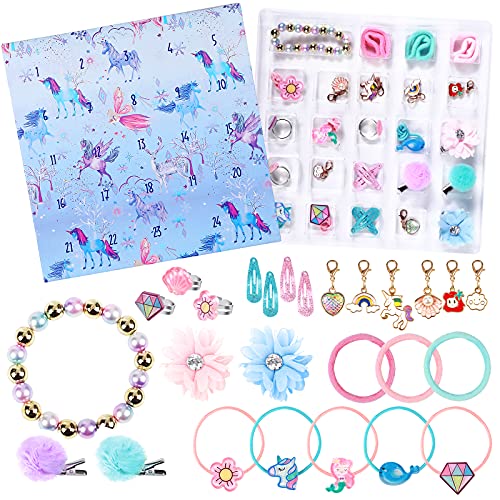 Calendrier de l'avent fille bijoux girly 2021