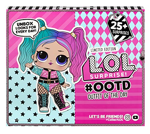 Calendrier de l'avent LOL doll avec poupée de 8 cm et accessoires