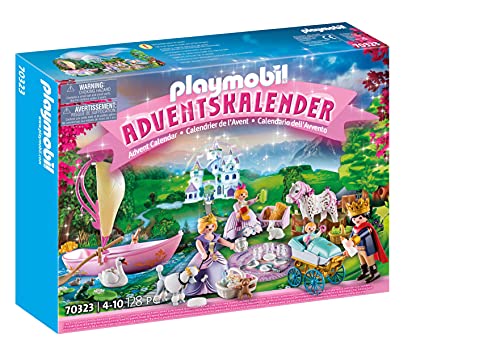 Calendrier de l'avent Playmobil fille, le pique-nique royal multicolore