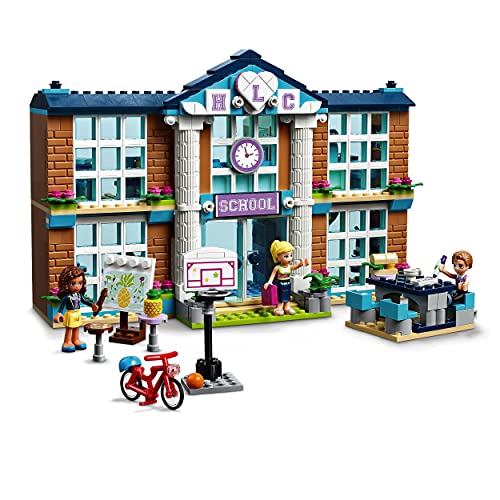 L'école Lego friends de Heartlake city avec salle de classe et Olivia