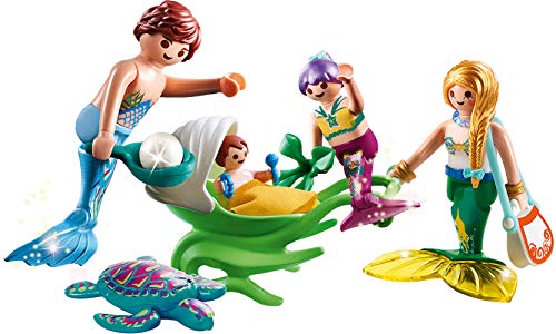 La famille sirène de Playmobil 