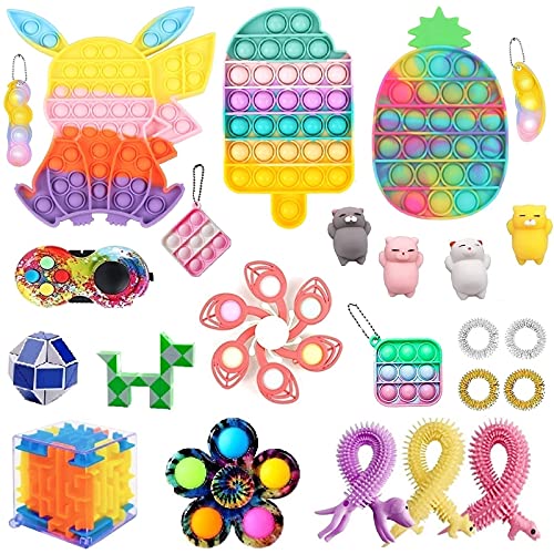 Fidget pop it pack de jouets anti stress