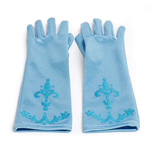 Gants bleus cendrillon pour fille