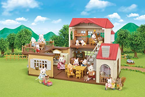 La grande maison éclairée pour poupées familles Sylvanian