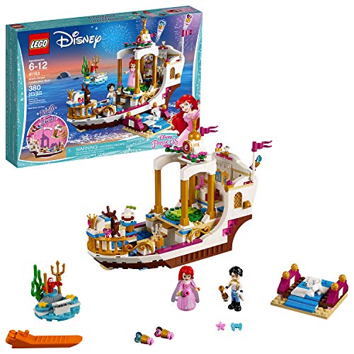 Le mariage d'Ariel en bateau en lego