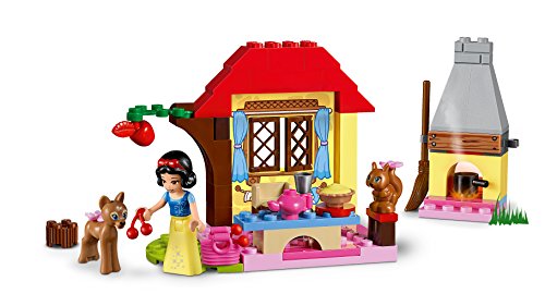 Blanche-neige et son cottage en lego