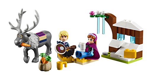  Le Traîneau d'Anna et Kristoff en lego de la reine des neiges