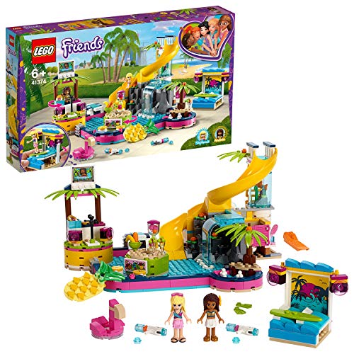 La piscine de vacances avec tobbogan de lego Friends dés 6 ans