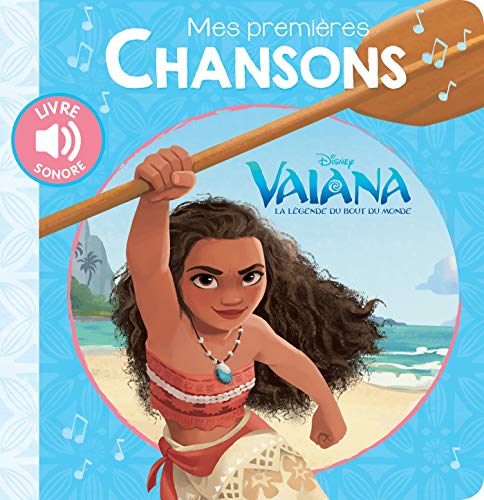 Livre sonore Mes premières chansons Vaiana à écouter