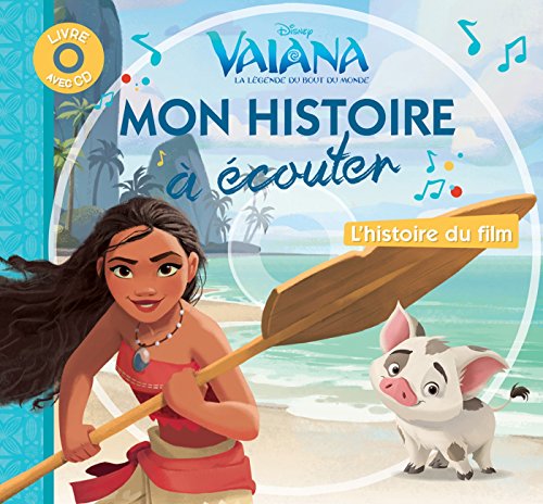 Livre Vaiana histoire à écouter