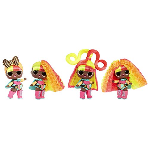 Mini poupée aux cheveux orange magiques Hairvibes pour créer de nouvelles coiffures