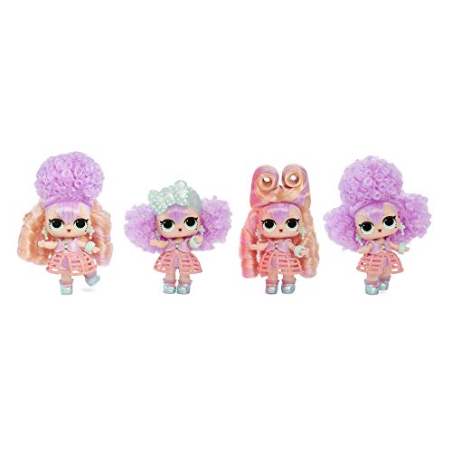 Mini poupée aux cheveux rose magiques Hairvibes pour créer de nouvelles coiffures 