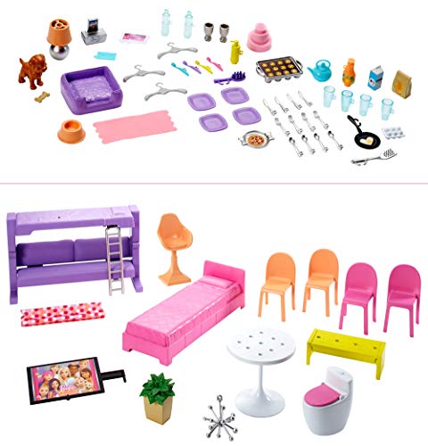 Mobilier de la dreamhouse de Barbie