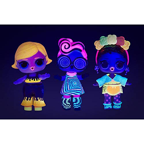 Mini poupées LOL paillettées "Lights glitter" scintillantes dans le noir