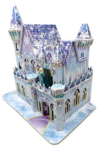 Maison de poupées à construire : le palais d'Elsa de la Reine des neiges