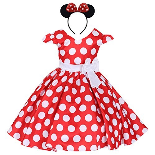 Robe Minnie Mouse pour fille girly