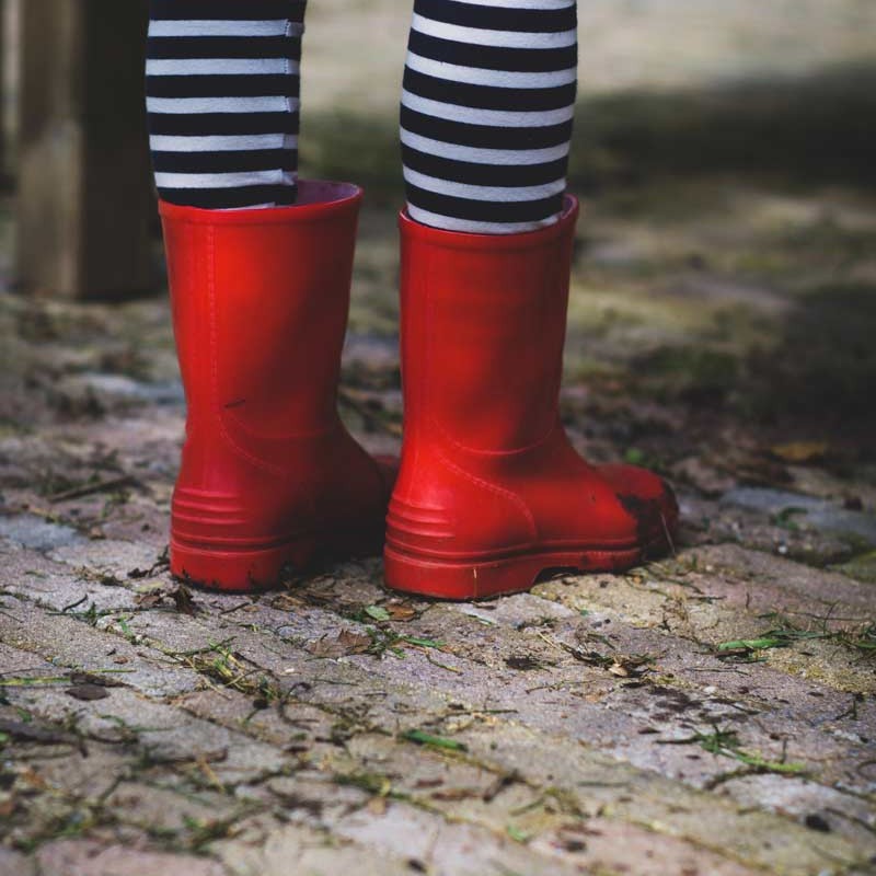 botte de pluis fille