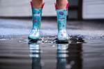 botte de pluie licorne fille