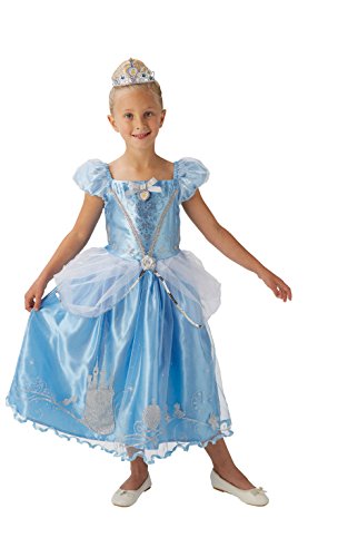 La robe de Cendrillon satinée pour fillette