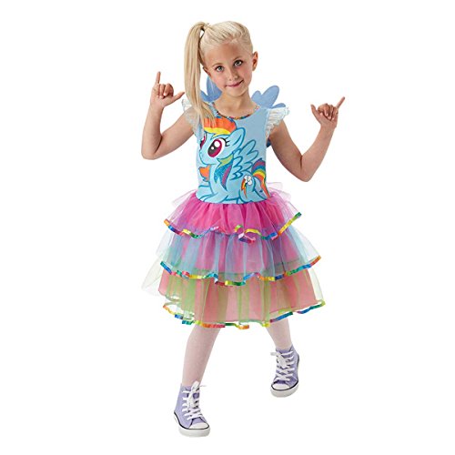 Robe multicolore Little Pony avec tutu Arc-en-ciel