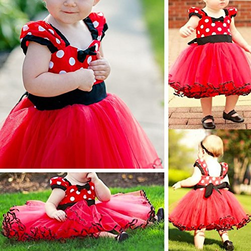 Robe Minnie pour bébé une occasion speciale.