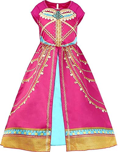 Robe rose de la princesse Jasmine 