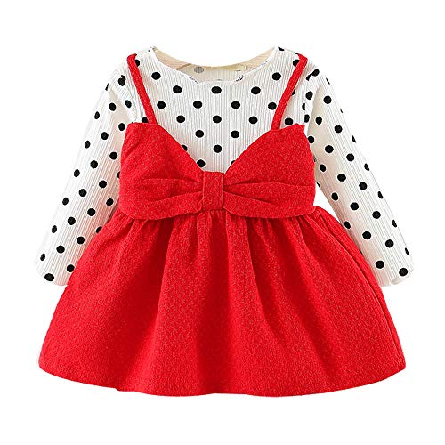 Adorable robe style Minnie pour bébé