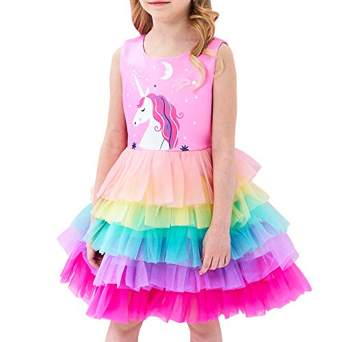 Robe tutu arc-en-ciel licorne pour le quotidien